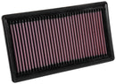 K&N 16-18 Toyota C-HR L4-1.2L F/l Replacement Drop In Air Filter-3
