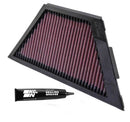 K&N Kawasaki ZX1rR Ninja/ZZR1400/1400GTR/ZX14R 11.25in O/S L x 4.75in O/S W Replacement Air Filter-3
