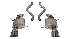 Corsa 2008-2012 BMW M3 Convertible E93 Polished Sport Cat-Back Exhaust - 0