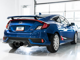 AWE Tuning 2016+ Honda Civic Si Track Edition Exhaust w/Front Pipe & Dual Diamond Black Tips - 0
