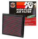 K&N 11 Jeep Grand Cherokee / 11 Dodge Durango Replacement Panel Air Filter-16