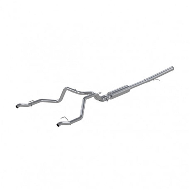 MBRP 19-Up Chevy Silverado 1500 6.2L 2.5in Catback Dual Rear Exit Aluminized - 0