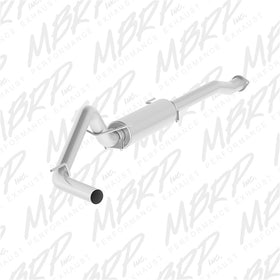 MBRP 16-19 Toyota Tacoma 3.5L 3in Cat Back Single Side Exit Alum Exhaust System - 0