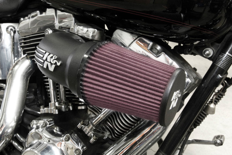 K&N 01-17 Harley Davidson Softail / Dyna FI Performance Air Intake System - 0