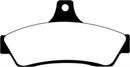 EBC 03-04 Pontiac GTO 5.7 (Solid Rear Rotors) Redstuff Rear Brake Pads-4