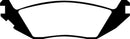 EBC 06-09 Chrysler Aspen 4.7 Greenstuff Rear Brake Pads-4