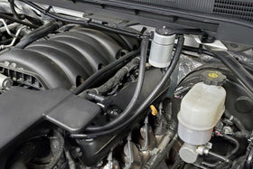 J&L 14-18 Chevy/GM Truck/SUV 5.3L V8 Driver Side Oil Separator 3.0 - Clear Anodized - 0