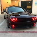 Oracle 15-21 Dodge Challenger Waterproof LED Fog Light Halo Kit - ColorSHIFT-8