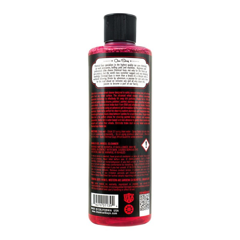 Chemical Guys Diablo Gel Wheel & Rim Cleaner - 16oz - 0