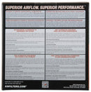 K&N Universal Rubber Filter 5in Flange ID x 6.5in Base OD x 4.5in Top OD x 4.125in Height-13