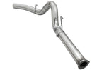 aFe MACHForce XP Exhaust 5in DPF-Back Stainless Steel Exhaust 2015 Ford Turbo Diesel V8 6.7L No Tip-7