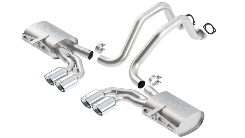 Borla 97-04 Chevrolet Corvette 5.7L 8cyl ATAK SS Catback Exhaust - 0