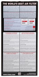 K&N Replacement Air Filter CHEVY CAMARO 3.8/5.7L 98-07, PONTIAC FIREBIRD 3.8/5.7L 98-02-10