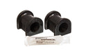Energy Suspension 03-05 Mitsubishi Lancer EVO 8 Black 22mm Rear Sway Bar Bushings-2