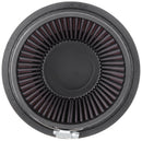 K&N Filter Universal Rubber Filter 5in Flange 6.5in Base 4.5in Top 5.5in Height-16