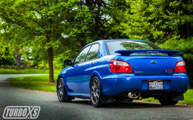 Turbo XS 02-07 WRX-STi Catback Exhaust Polished Tips - 0