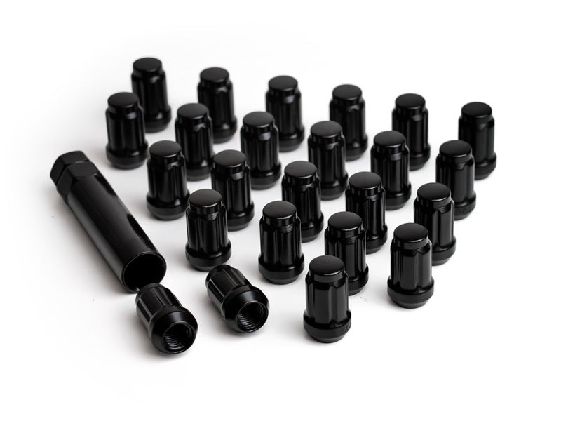 ICON Alloys Lug Nut Kit Black - 14x1.5 - 24 Lug Nuts w/ Key - 0