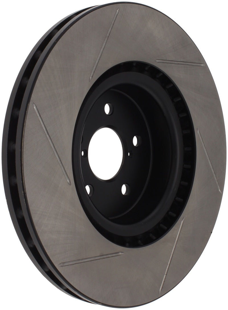 StopTech Power Slot 04 STi Front Right SportStop Slotted Rotor - 0