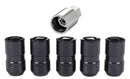 McGard Wheel Lock Nut Set - 5pk. (Cone Seat) M14X1.5 / 22mm Hex / 1.639in OAL - Black-3