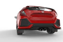 Rally Armor 17-19 Honda Civic Sport/Sport Touring Black UR Mud Flap w/Red Logo-3