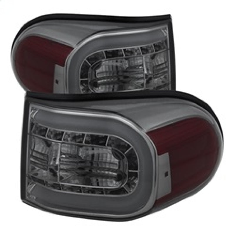 Spyder Toyota FJ Cruiser 07-13 Light Bar LED Tail Lights Smoke ALT-YD-TFJ07-LBLED-SM - 0