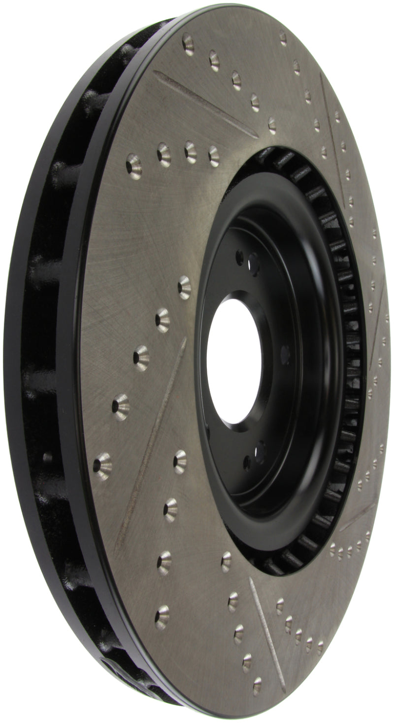 StopTech Slotted & Drilled Sport Brake Rotor - 0