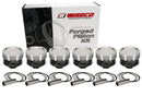 Wiseco Toyota 7MGTE 4v Dished -16cc Turbo 83.5 Piston Shelf Stock Kit-2