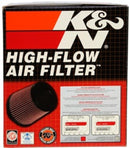 K&N Universal Rubber Filter-Round Tapered 3in Flange ID x 6in Base OD x 6in Top OD x 5in H-11