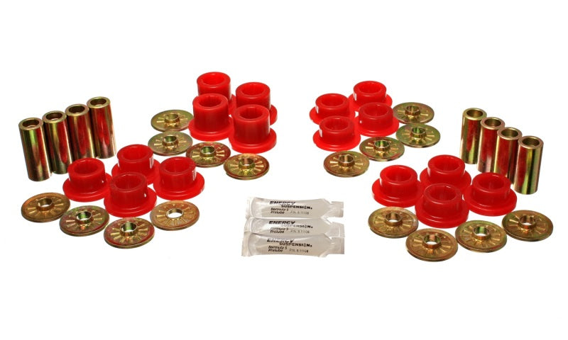 Energy Suspension 92-02 Dodge Viper Red Rear Control Arm Bushing Set - 0