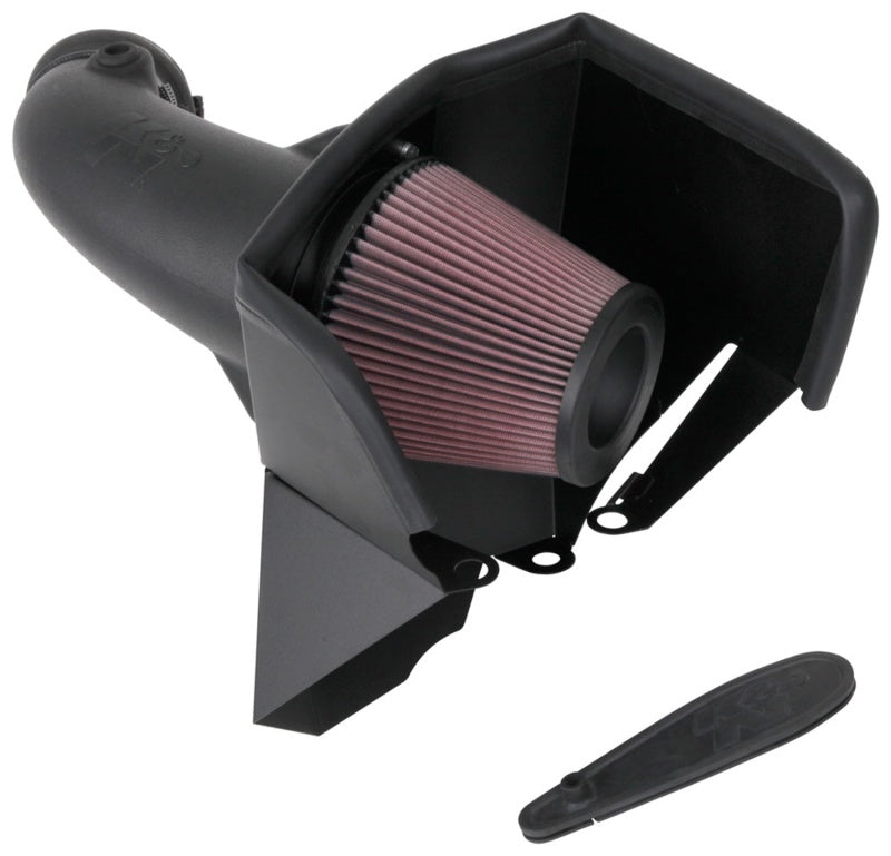 K&N 18-19 Jeep Grand Cherokee Trackhawk V8-6.2L F/I Aircharger Performance Intake - 0