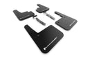 Rally Armor 22-23 Hyundai Kona N Black UR Mud Flap w/White Logo-1