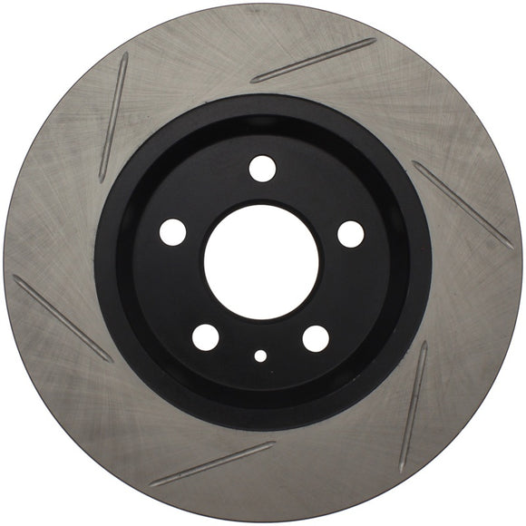 StopTech Power Slot 09-10 Audi A4/A4 Quattro / 08-10 A5 / 10 S4 Rear Left Slotted Rotor