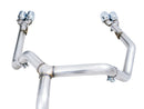 AWE Tuning 4th Gen GM 1500 5.3L 0FG Cat-Back Split Rear Exit (w/ Bumper Cutouts) - Quad Chrome Tips-9
