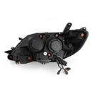 AlphaRex 2011+ Toyota Sienna NOVA LED Proj Headlights Plank Style Black w/Activ Light/Seq Signal/DRL-6