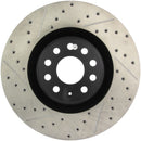 StopTech 09 VW Passat CC / 06-09 Passat Slotted & Drilled Right Front Rotor-2
