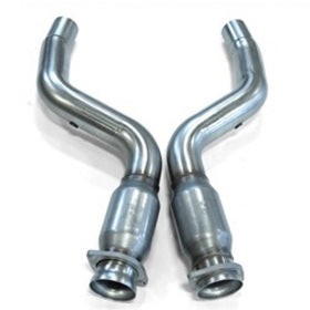 Kooks 06-10 Charger SRT8 3in In x 2 3/4in Out GREEN Cat SS Conn. Pipes - 0