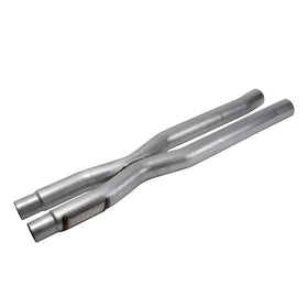 BBK 15-20 Ford Mustang GT 5.0L Resonator Delete X-Pipe (For Use w/Shorties Or Stock Manifolds) - 0