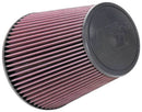 K&N Universal Clamp-On Air Filter 6in FLG / 7-1/2in B / 5in T / 8in H-1