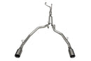Corsa 2021-2024 Dodge Ram TRX Crew Cab Baja Catback Exhaust Dual Rear Gunmetal Tip-6