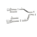 MagnaFlow Axle-Back, SS, 2.5in, Quad Split Rear 3.5in Tip 2015 Dodge Challenger 3.6L V6-35
