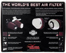 K&N Oval Red 9in Intake System for Harley-Davidson-5