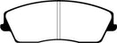 EBC 05-09 Chrysler 300 2.7 Redstuff Front Brake Pads-6