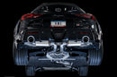 AWE 2020 Toyota Supra A90 Resonated Touring Edition Exhaust - 5in Chrome Silver Tips-4