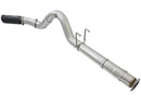 aFe ATLAS 5in DPF-Back Alum Steel Exhaust System w/Black Tip 2017 Ford Diesel Trucks V8-6.7L (td)-10