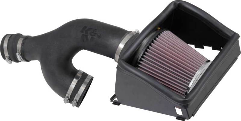 K&N 2017 Ford F150 Ecoboost V6-3.5L F/I Performance Air Intake Kit - 0