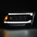 AlphaRex 09-18 Ram 2500 NOVA LED Proj Headlights Plank Style Chrome w/Activ Light/Seq Signal/DRL-5