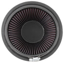 K&N Filter Universal Rubber Filter 5 inch Flange 6 1/2 inch Base 4 3/8 inch Top 7 inch Height-17