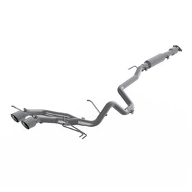MBRP 13-18 Hyundai Veloster Turbo 2.5in T304 w/ 4in. OD Tips - Cat Back Dual Exit - 0