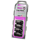 McGard Hex Lug Nut (Cone Seat Bulge Style) M12X1.5 / 3/4 Hex / 1.45in. Length (4-Pack) - Black-3