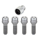 McGard Wheel Lock Bolt Set - 4pk. (Cone Seat) M14X1.5 / 19mm Hex / 31.0mm Shank Length - Chrome-6